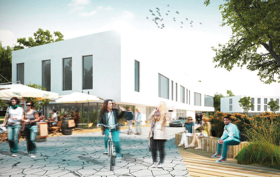 Innovation Campus Schwedt/Oder (Visualisierung: Pruefer & Wilke)